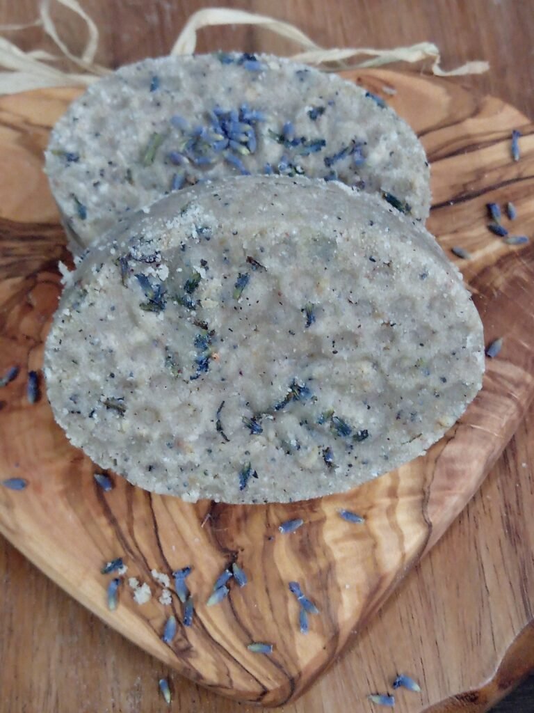 Serenity Lavender Calming Body Scrub Bar