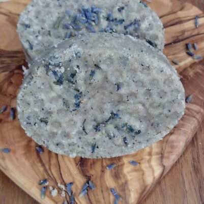Serenity Lavender Calming Body Scrub Bar
