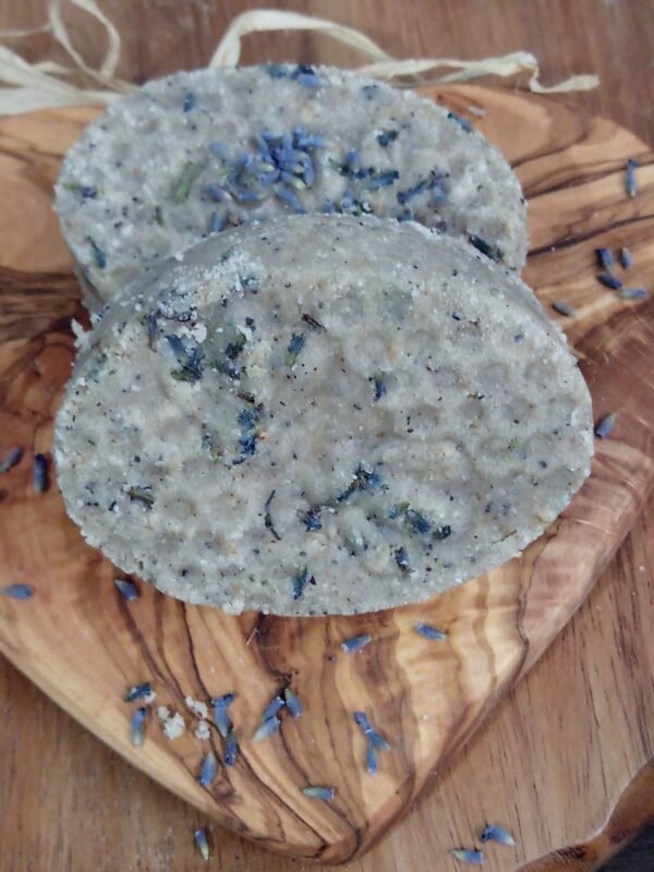 Serenity Lavender Calming Body Scrub Bar
