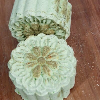 Restorative Minty Herbal Bath Bomb