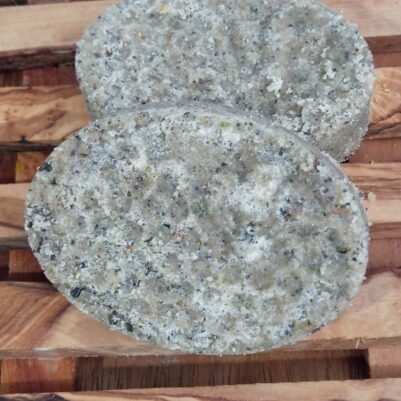 Minty Herbal Body Scrub Bar, 100g