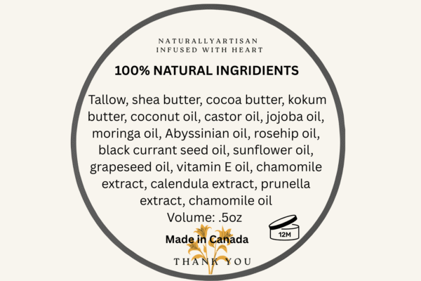 Soothing Vanilla Lip Balm - Image 3