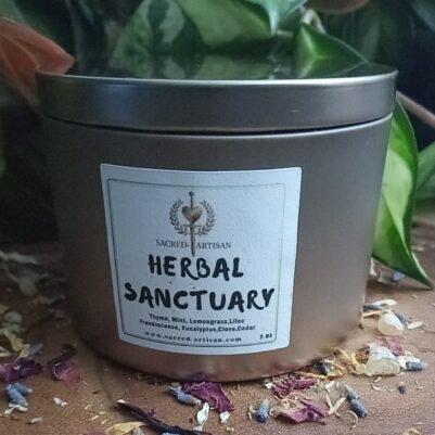HERBAL SANCTUARY,Natural Candle
