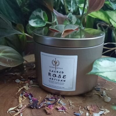 SACRED ROSE ARTISAN, CANDLE