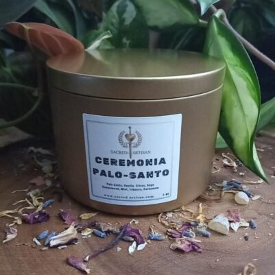 CEREMONIAL PALO SANTO, NATURAL CANDLE