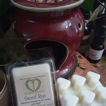 SACRED ROSE WAX MELT PALATE