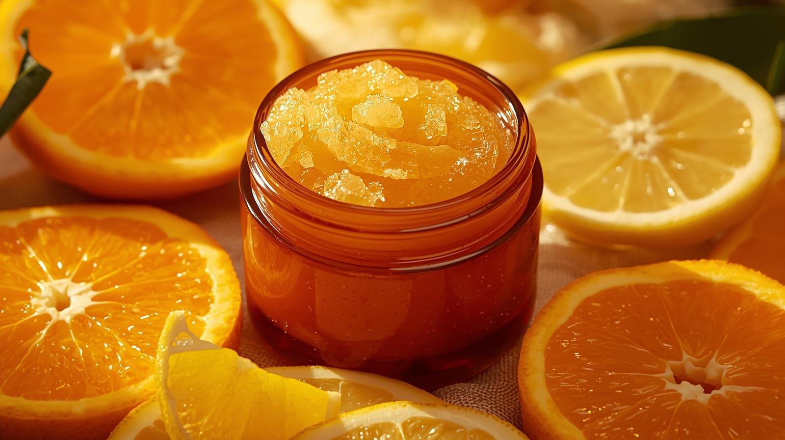 LUMINOUS BODY SCRUB JAR