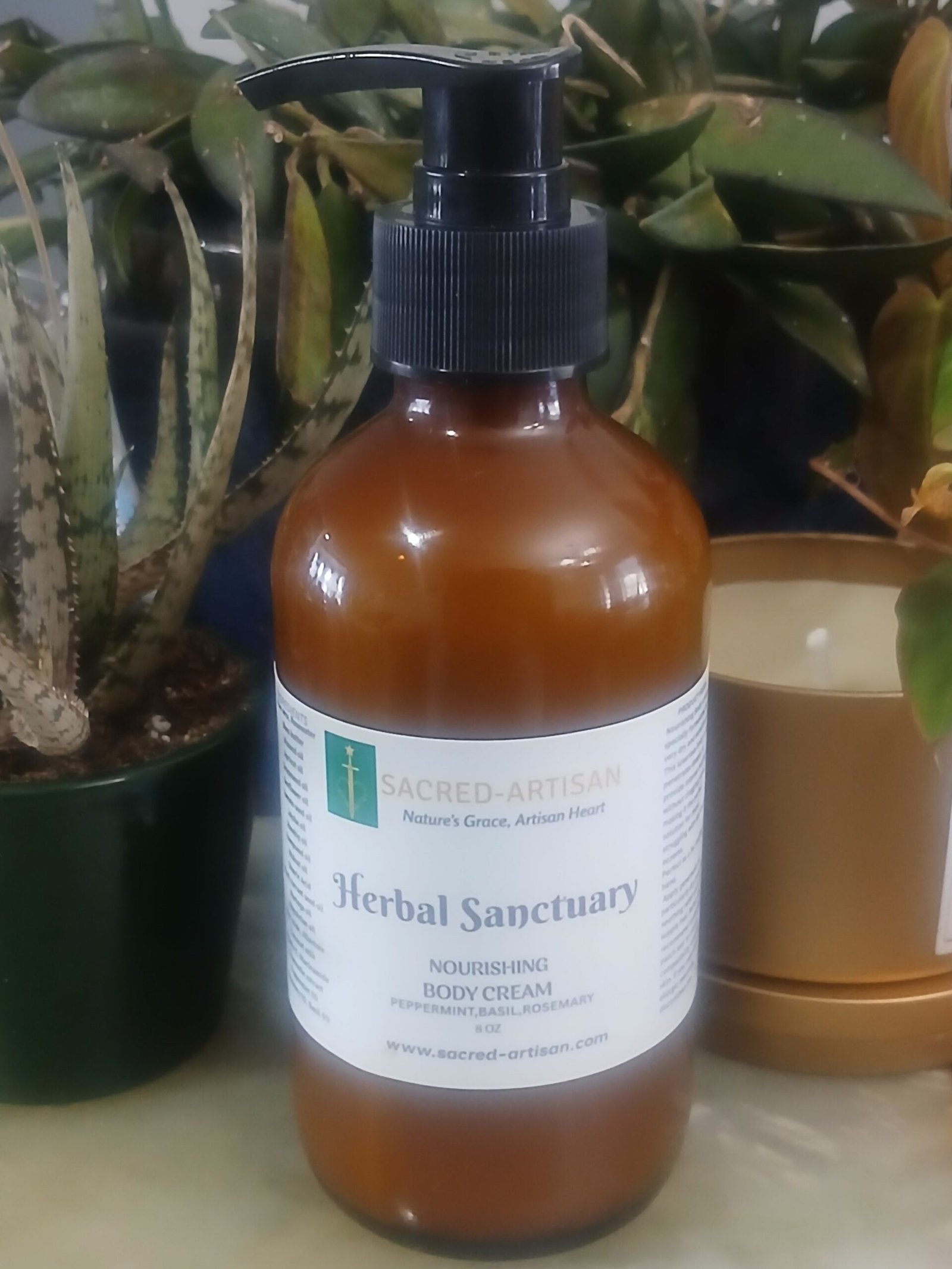 HERBAL SANCTUARY HEALING BODY CREAM
