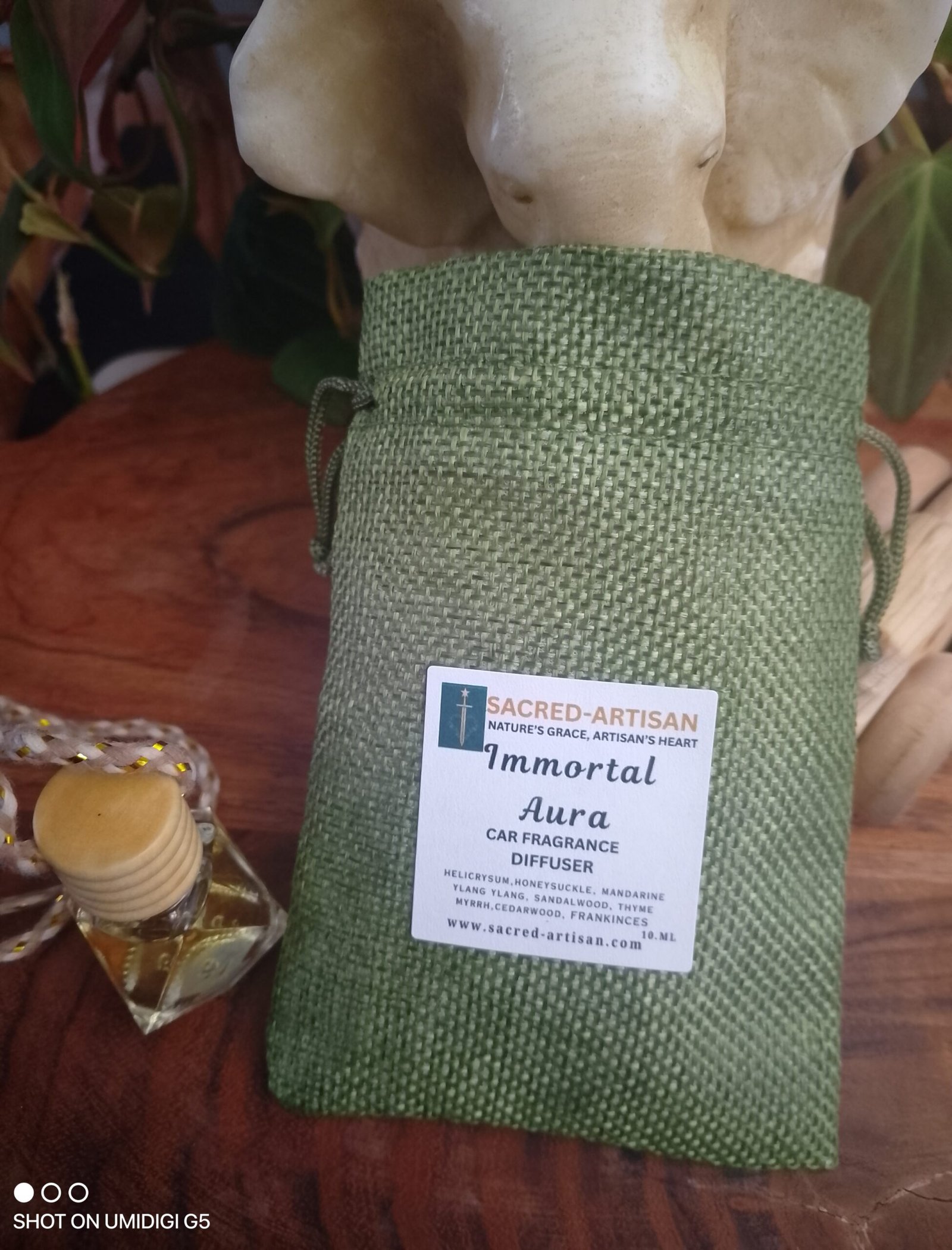 IMMORTAL AURA CAR FRAGANCE DIFFUSER