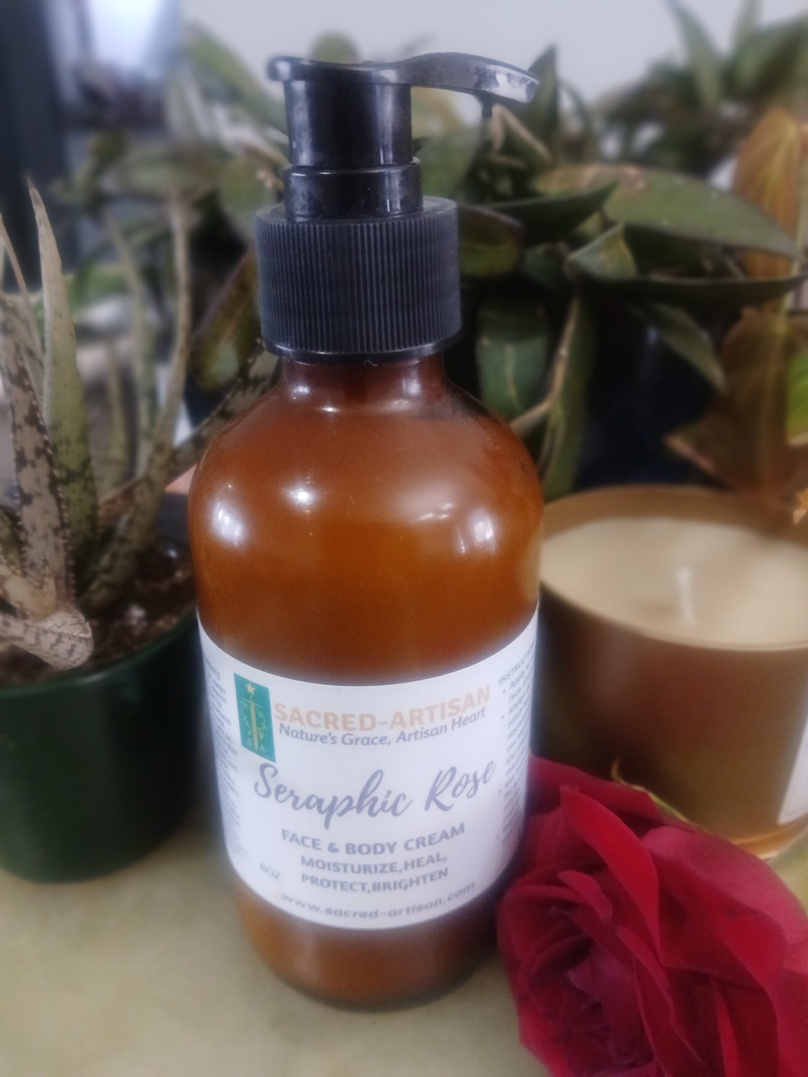 SERAPHIC ROSE FACE AND BODY CREAM
