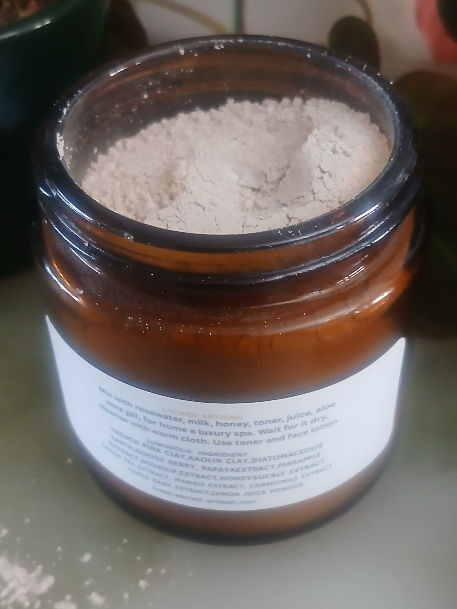 NOURISHMENT FACE MASK POWDER - Image 2