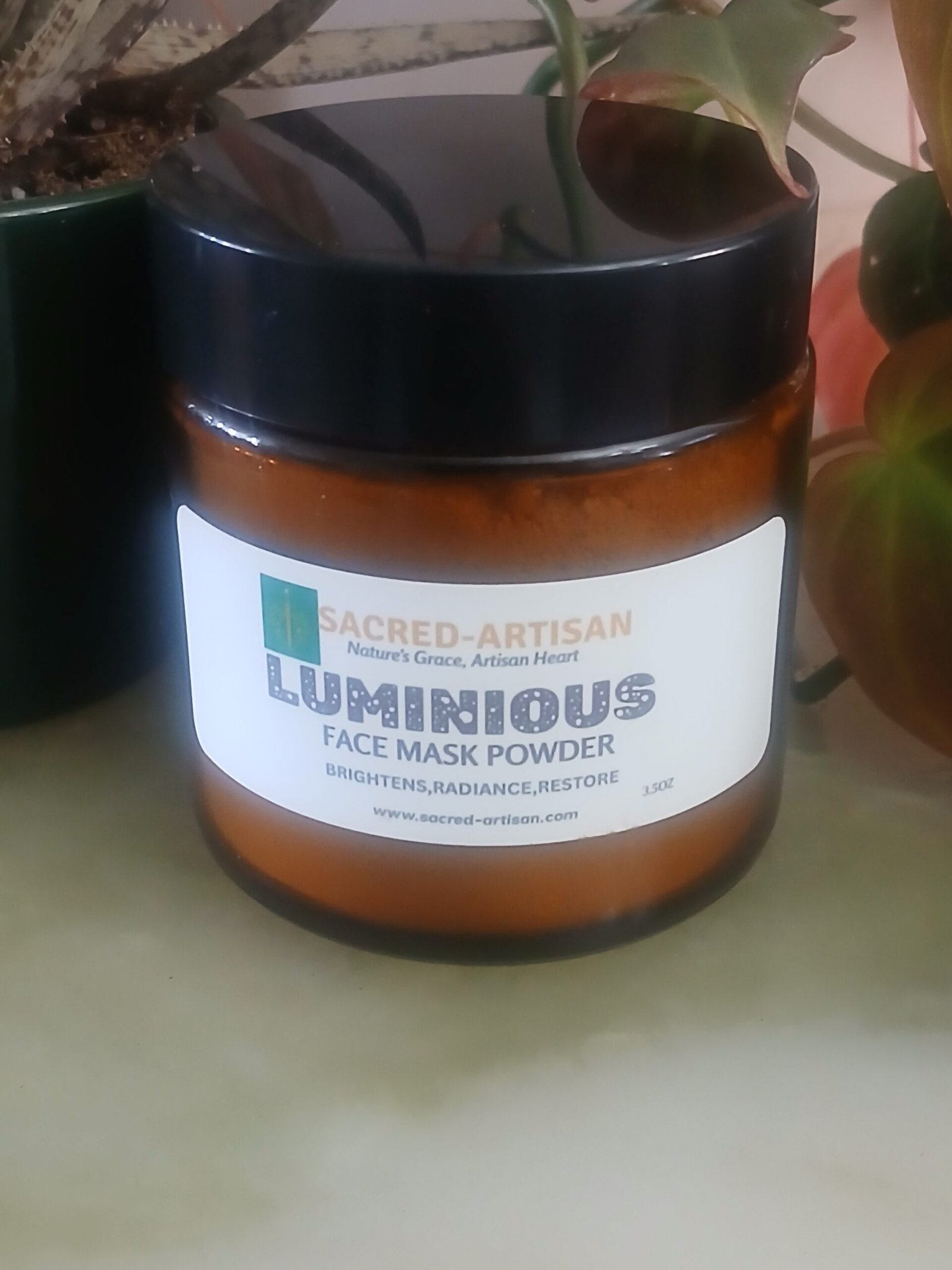 LUMINOUS BRIGHTENTING FACE MASK POWDER